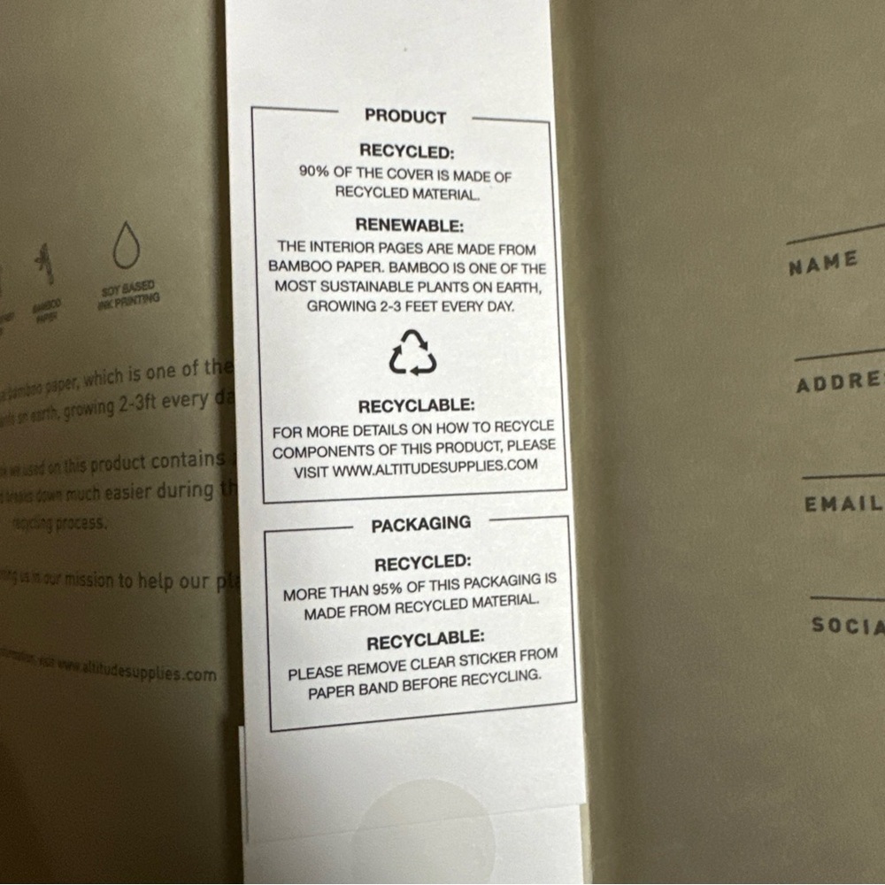 Altitude Green Journal Set 2 pack - Picture 8 of 9
